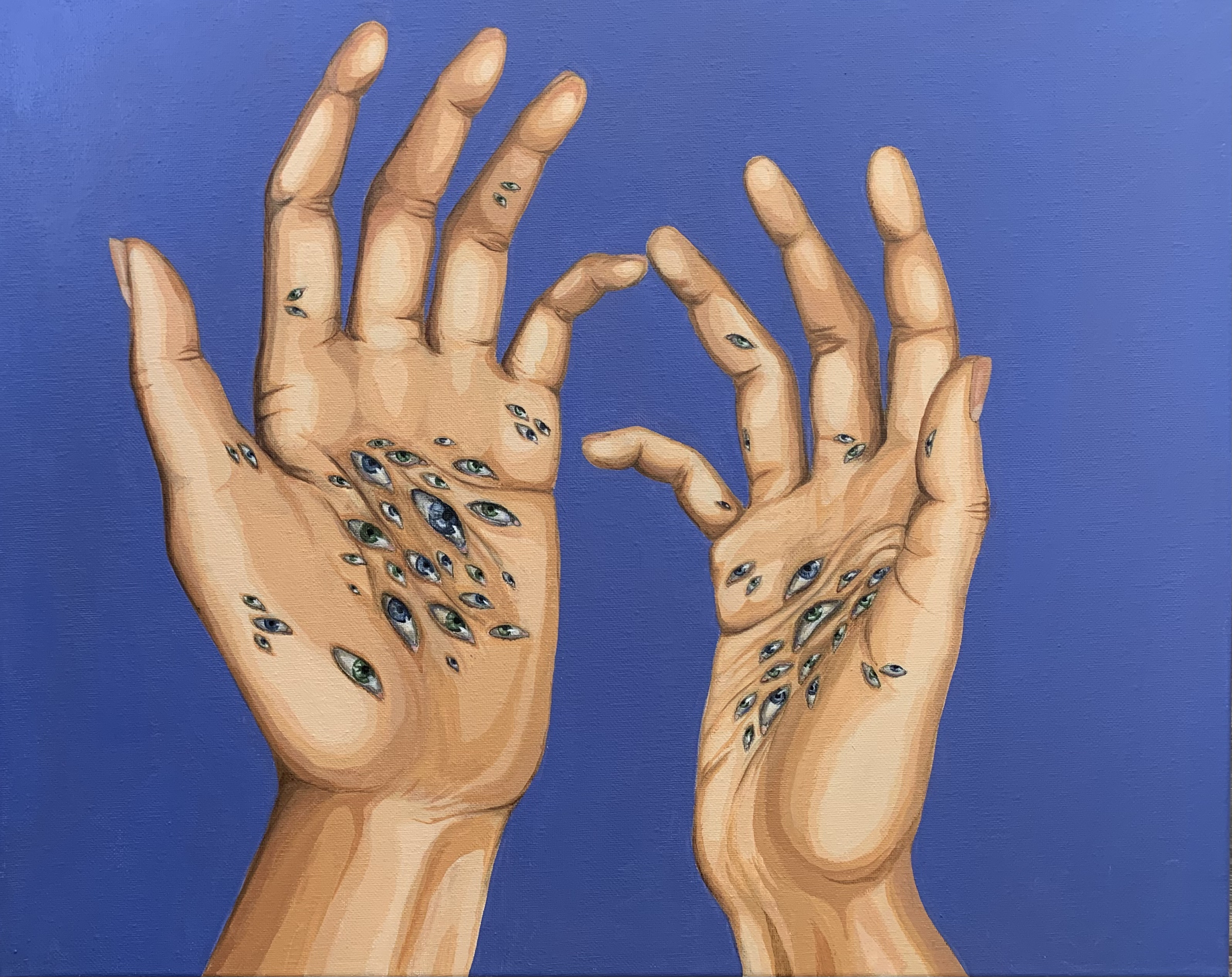 Everywhere at Once — Hands & Eyes series